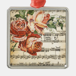  Roos Trio & Music Metalen Ornament