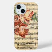 Roos Trio over muziek Case-Mate iPhone Case (Achterkant)