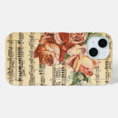  Roos Trio over muziek Case-Mate iPhone Case (Achterkant (horizontaal))