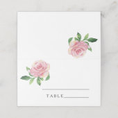 Roos - trouwplaatskaarten plaatskaartje (Buitenkant ongevouwen)