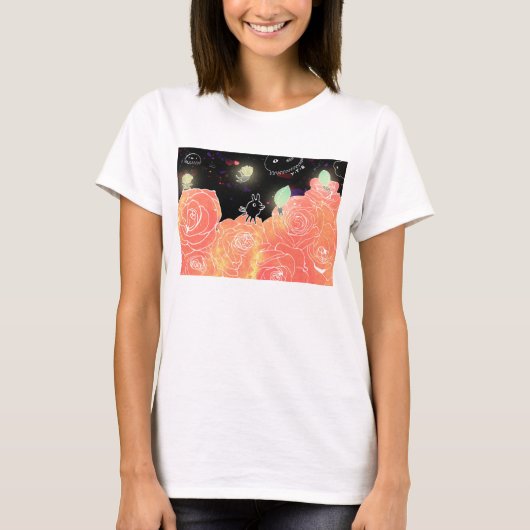 Roos tuin 2014 t-shirt (Voorkant)