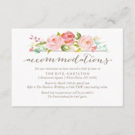 Roos Tuin Bloemen Accommodaties Bruiloft Kaart