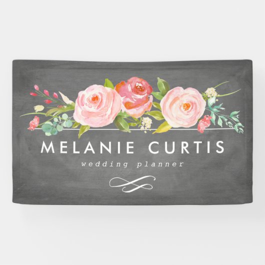 Roos Tuin Bloemen Business Banner (Horizontaal)