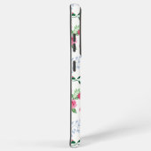  Roos Tuin Bloemen Monogram Samsung Galaxy Hoesje (Rechterkant)