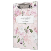 Roos Tuin Blush | Gepersonaliseerd klembord (Links)