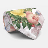 Roos Tuin Botanisch Stropdas (Opgerold)