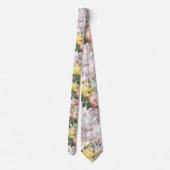 Roos Tuin Botanisch Stropdas (Achterkant)