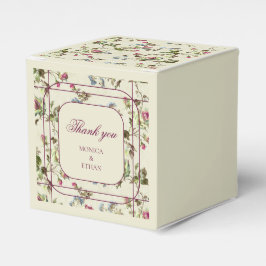  roos Tuin bruiloft gunstbox Bedankdoosjes