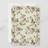 roos tuin bruiloft save the date (Achterkant)