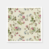  roos tuin bruiloft servetten (Voorkant)