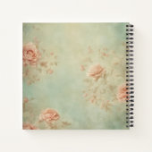 roos Tuin Dromerig Bloemenjournaal notitieboek (Achterkant)