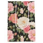  Roos Tuin in Noir Blush Medium Cadeauzakje (Achterkant)