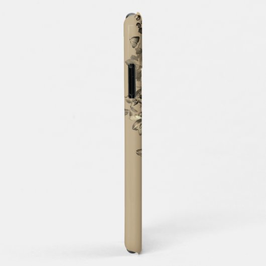  Roos Tuin Klassieke neutraal Case-Mate iPhone Case (Achterkant/rechts)