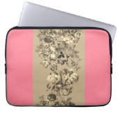  Roos Tuin Klassieke neutraal Laptop Sleeve (Voorkant)