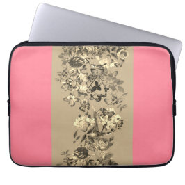  Roos Tuin Klassieke neutraal Laptop Sleeve