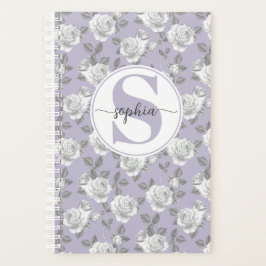Roos Tuin Monogram Lavendel Planner