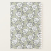 Roos Tuin Monogram Sage Green Planner (Achterkant)
