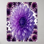 Roos Tuin Muur Poster - Vrouwelijke Decor (Voorkant)