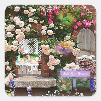 Roos Tuin Sticker