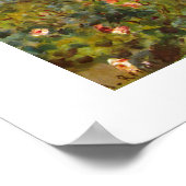 Roos Tuin van Renoir, prachtige impressionistische Poster (Hoek)