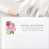 Roos Tuinadres Etiket (Insitu)