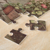 Roos Tuinkleding Legpuzzel (Zijkant)