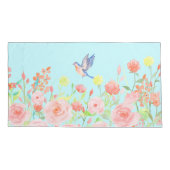 roos tuinkloofkap omkeerbare kleur 2 kussensloop (Achterkant)