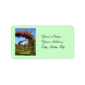 Roos Tuinlabels Etiket (Voorkant)