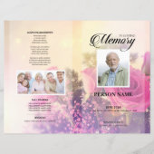 Roos Uitvaart Sjabloon Vintage (Voorkant)