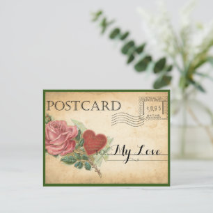  Roos Valentijn Briefkaart