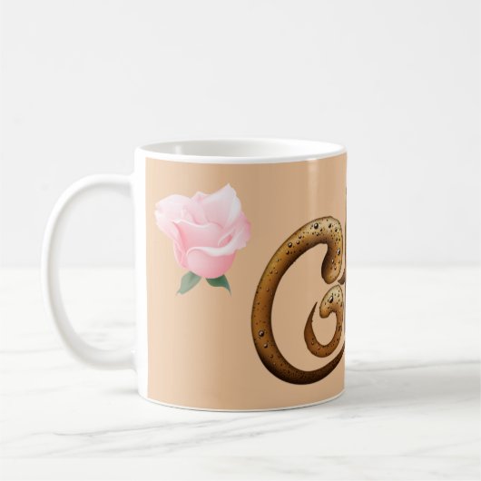 Roos Valentijnsdag Koffiemok (Links)