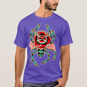 Roos van appelwijn traditioneel tattoo t-shirt