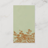 Roos van Blenheim - Elegant Sage Green - Swing lab Visitekaartje (Achterkant)