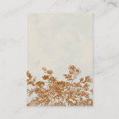 Roos van Blenheim - label voor de omzwaai van de Z (Achterkant)