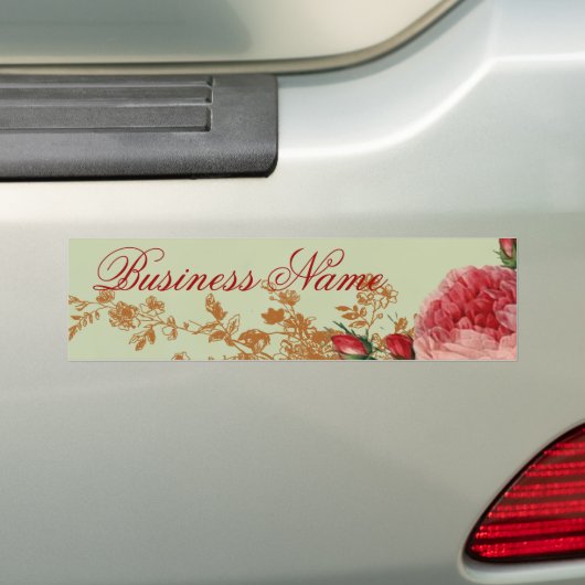 Roos van Blenheim - Sage Green Bumpersticker (Op auto)