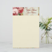 Roos van Blenheim - Sage Green - Persoonlijk Briefpapier (Staand voorkant)