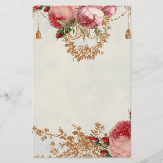 Roos van Blenheim - Summer Sky - Personal Briefpapier (Voorkant)