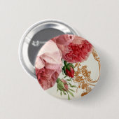 Roos van Blenheim - Summer Sky Ronde Button 5,7 Cm (Voorkant /achterkant)