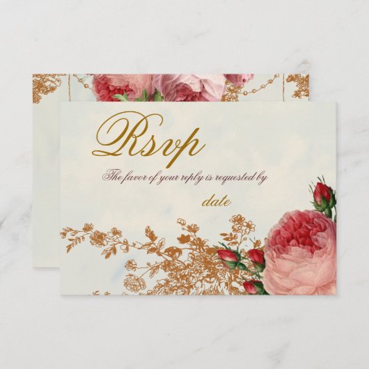 Roos van Blenheim - Summer Sky RSVP (Voorkant / Achterkant)