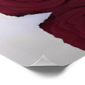 Roos van Bourgogne Alfabetische weddenschappen Poster (Hoek)