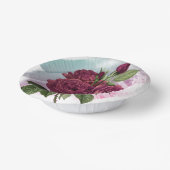 Roos van Bourgogne en grove zijde, Bord (Gebogen)