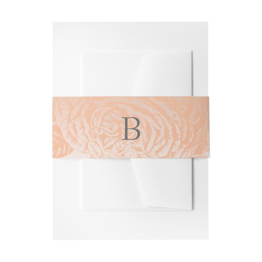  Roos van buik Pastels: elk kwarts Uitnodigingen Wikkel (Voorkant Voorbeeld)