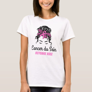 Roos van Cancer du Sein Octobre T-shirt