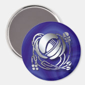 Roos van Charles Rennie Mackintosh Magneet (Voorkant / Achterkant)