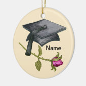 Roos van de afzuigkap keramisch ornament (Links)