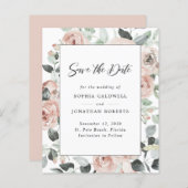 Roos van de begroting Mosterd Floral Eucalyptus Sa (Voorkant / Achterkant)