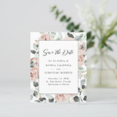 Roos van de begroting Mosterd Floral Eucalyptus Sa (Staand voorkant)