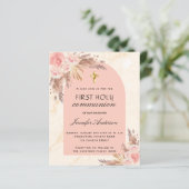 Roos van de begrotingspampa's blozen eerste commun (Staand voorkant)