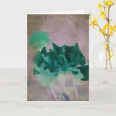 Roos van de hele zomer kaart (Gele Bloem)