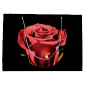 Roos van de liefde Gift Bag Groot Cadeauzakje (Achterkant)